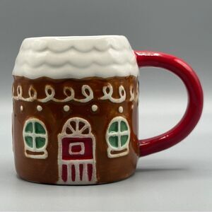 Target Wondershop Christmas Earthenware Gingerbread House Mug - 14oz